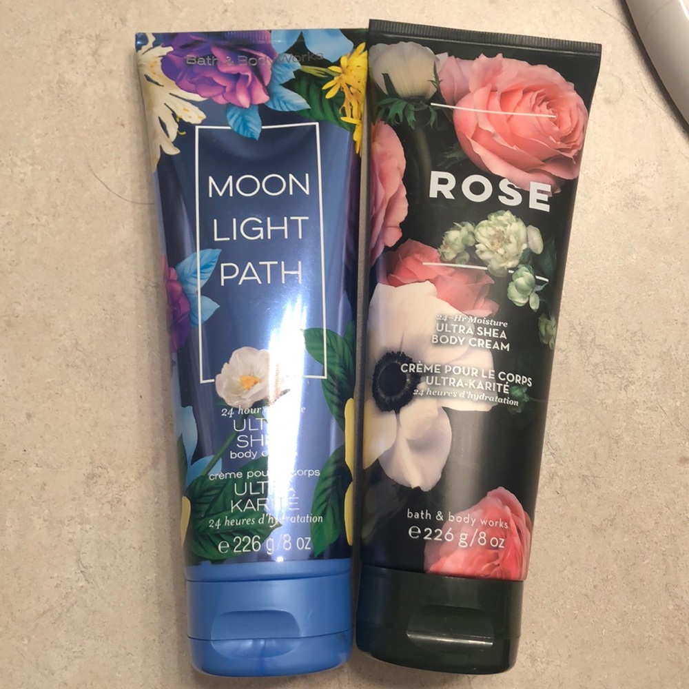 Bath and body works body cream